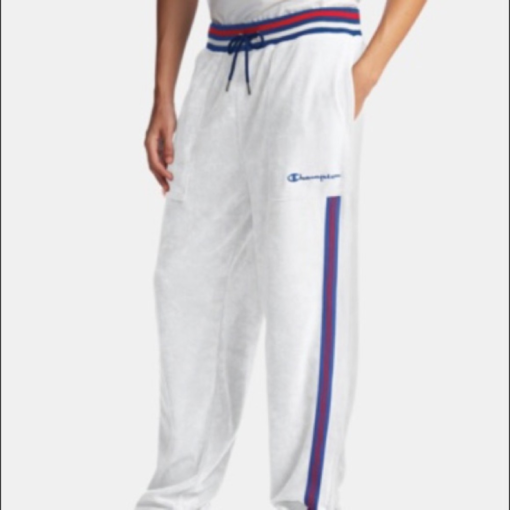 White champion cotton pants